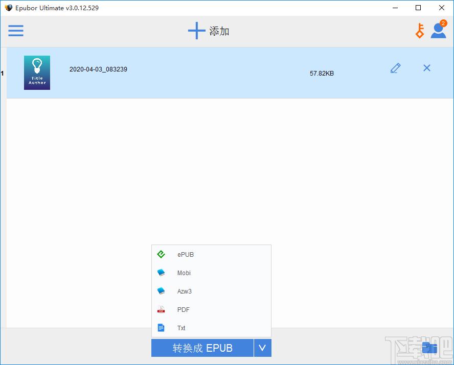 Epubor Ultimate Converter下载,电子书格式转换器