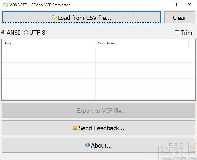 CSV to VCF Converter下载,CSV转VCF工具,翻译转换,文档转换