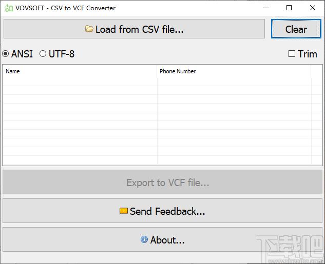 CSV to VCF Converter下载,CSV转VCF工具,翻译转换,文档转换