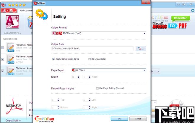 FoxPDF Access to PDF Converter下载,文档转换,PDF转换
