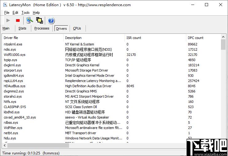 LatencyMon下载,系统检测,音频检测,音频维护