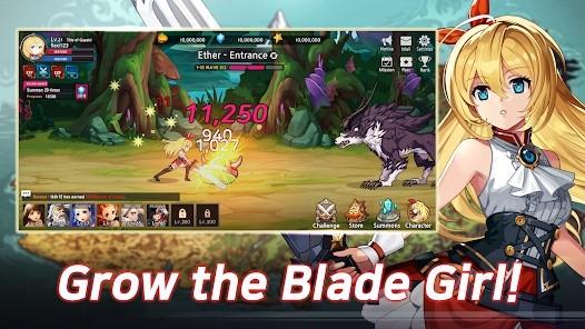 战刃少女手游(blade girl)下载,战刃少女,放置游戏,冒险游戏