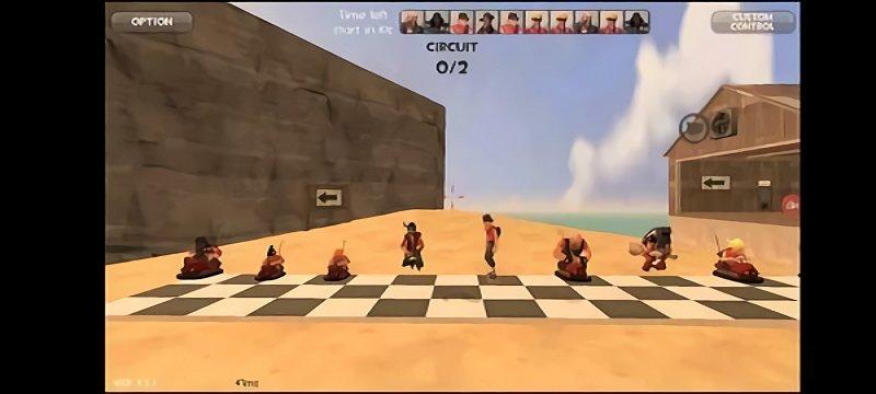 堡垒赛车队游戏(kart fortress)下载,驾驶游戏,漂移游戏,堡垒赛车队